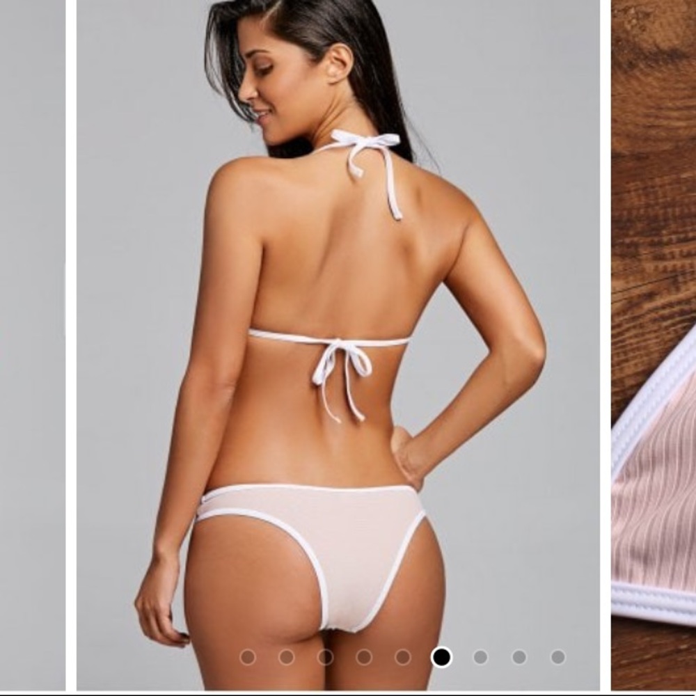 Ribbed highcut Bikini Set - Picture 6 of 7